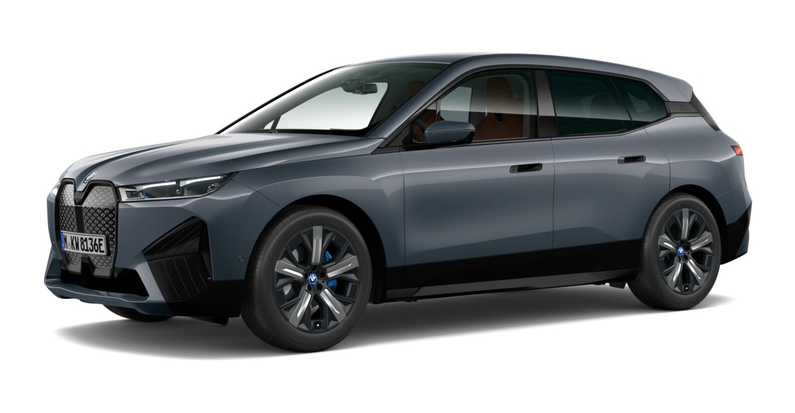 BMW BMW I in Grau von vorne