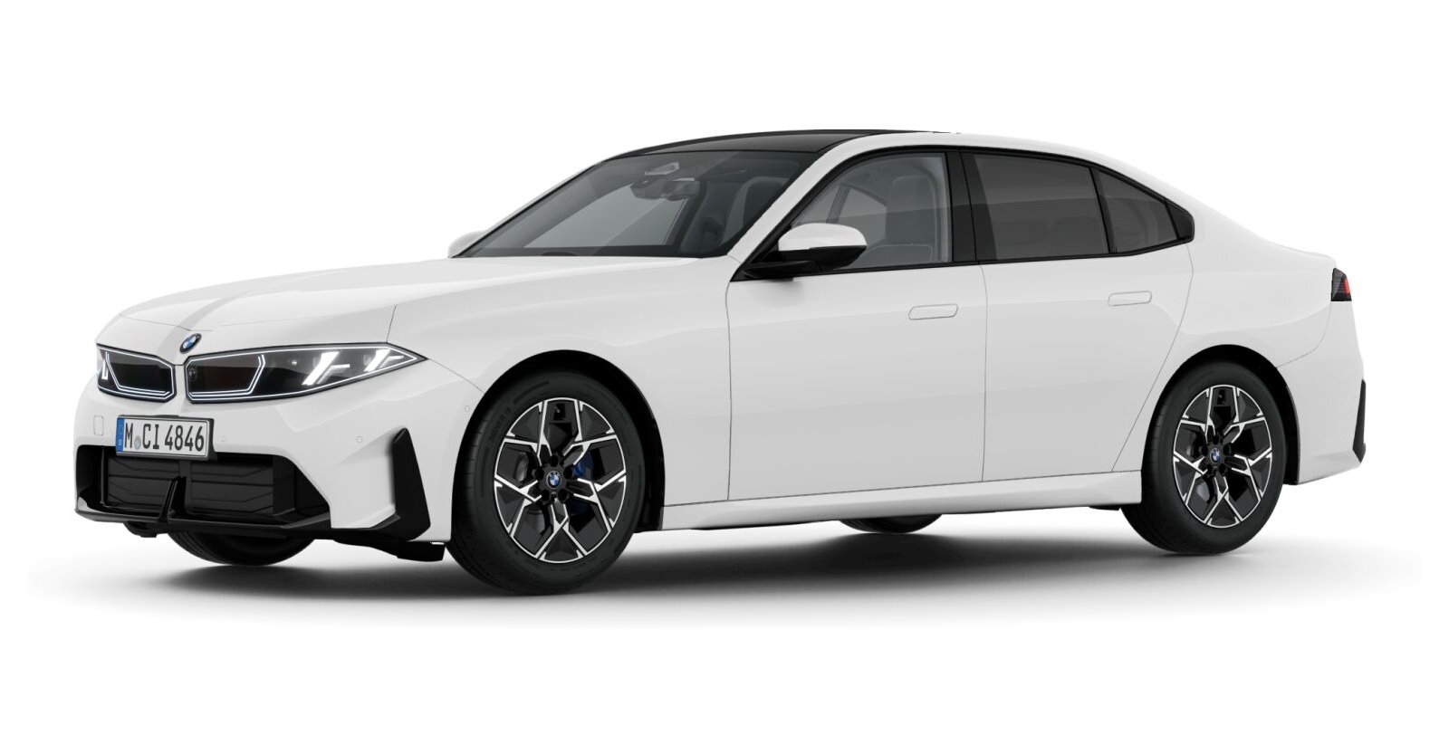 BMW BMW 3er in Weiß von vorne