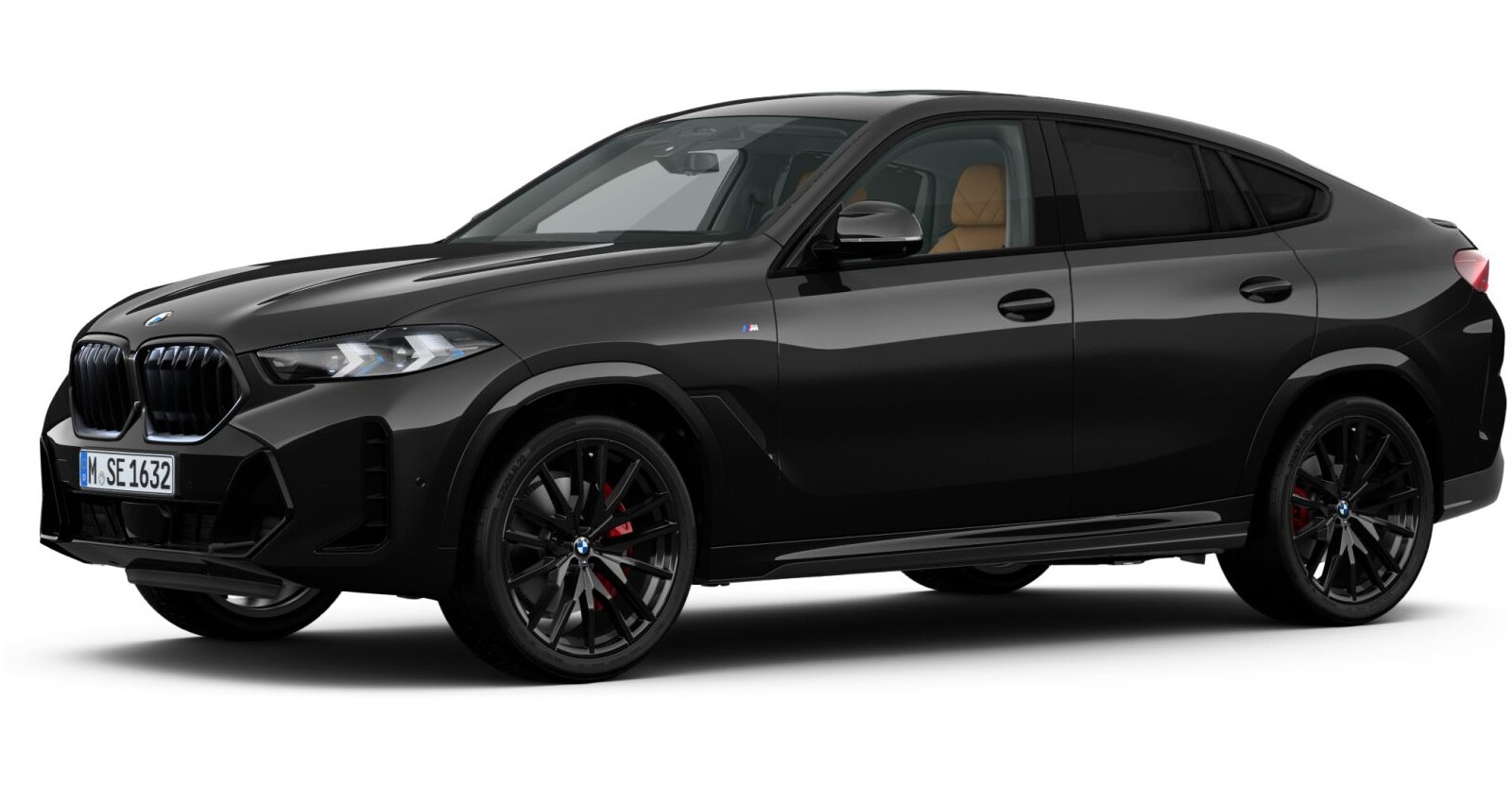 BMW BMW X in Schwarz von vorne BMW BMW X in Schwarz von vorne