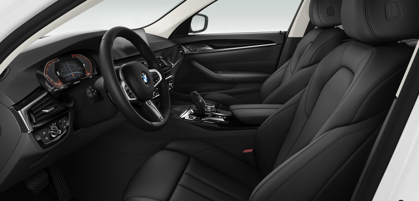 BMW BMW 5er im Innenraum seitlich