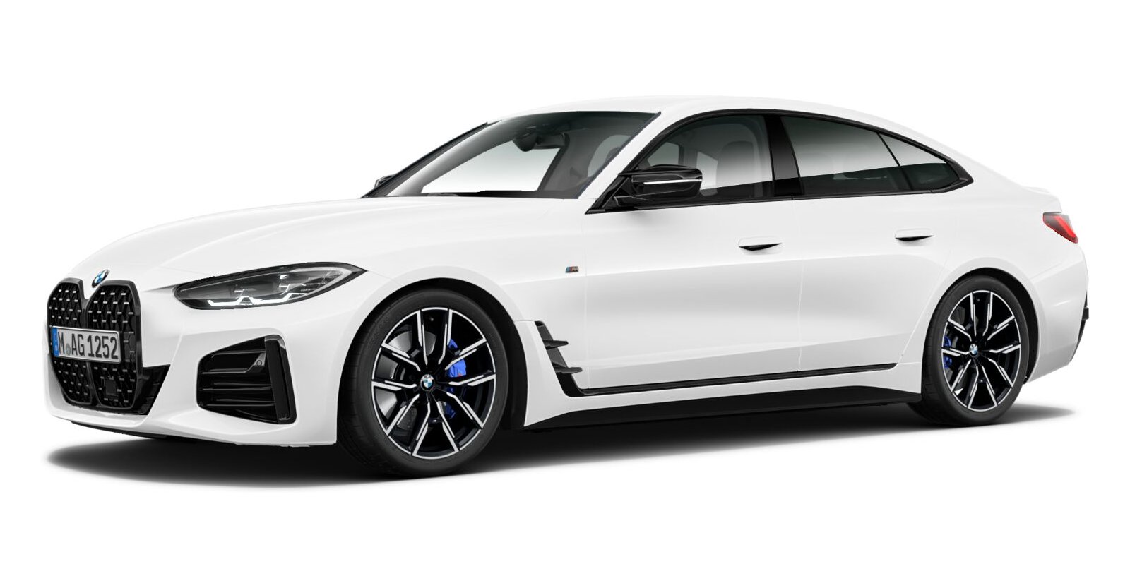 BMW BMW 4er in Weiß von vorne