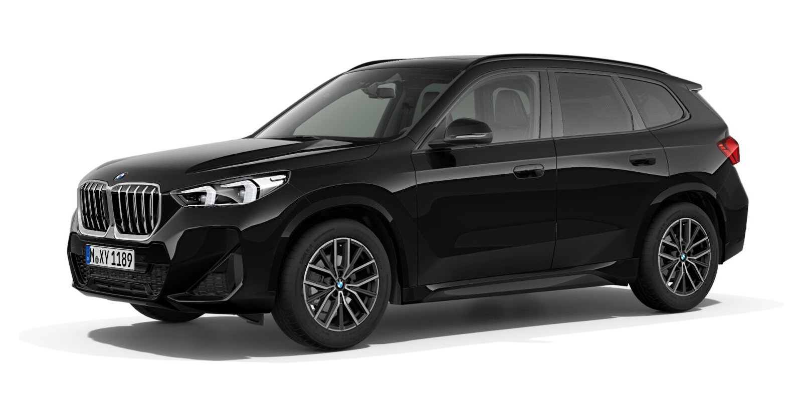 BMW BMW X in Schwarz von vorne