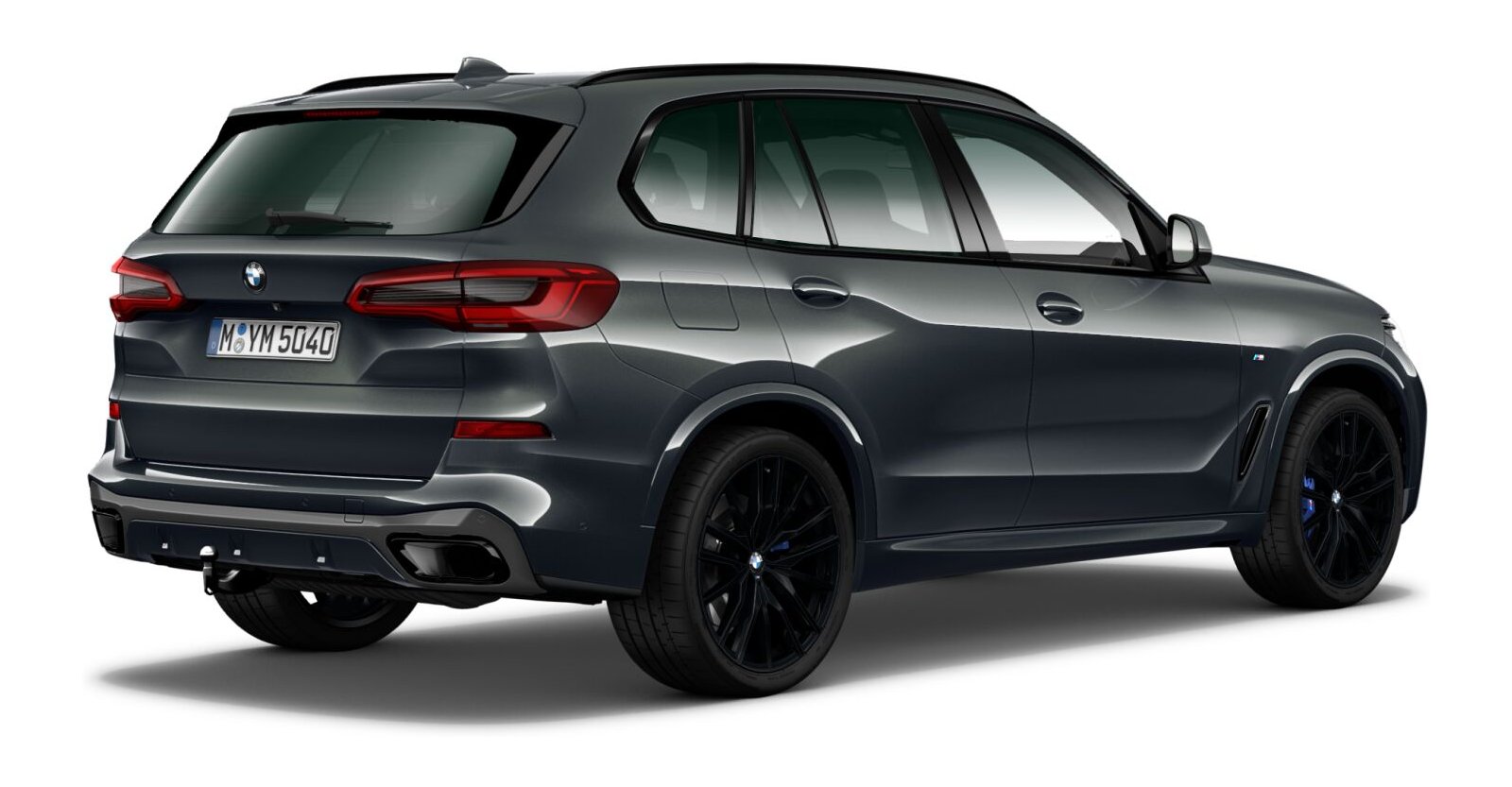 BMW BMW X in Grau von hinten BMW BMW X in Grau von hinten