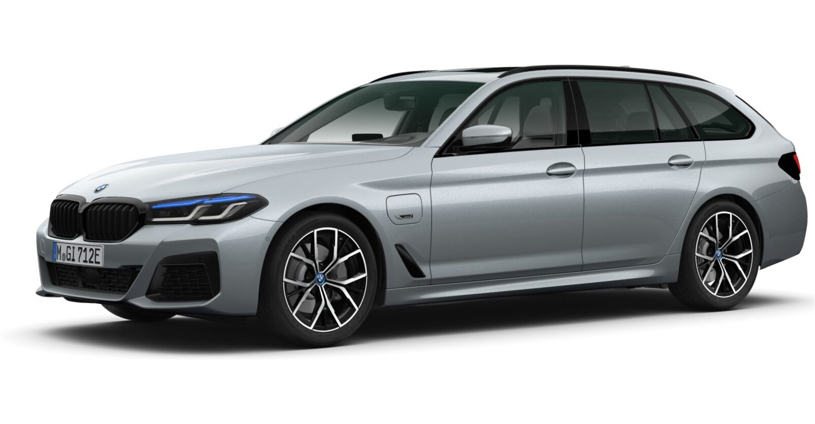 BMW BMW 5er in Grau von vorne BMW BMW 5er in Grau von vorne