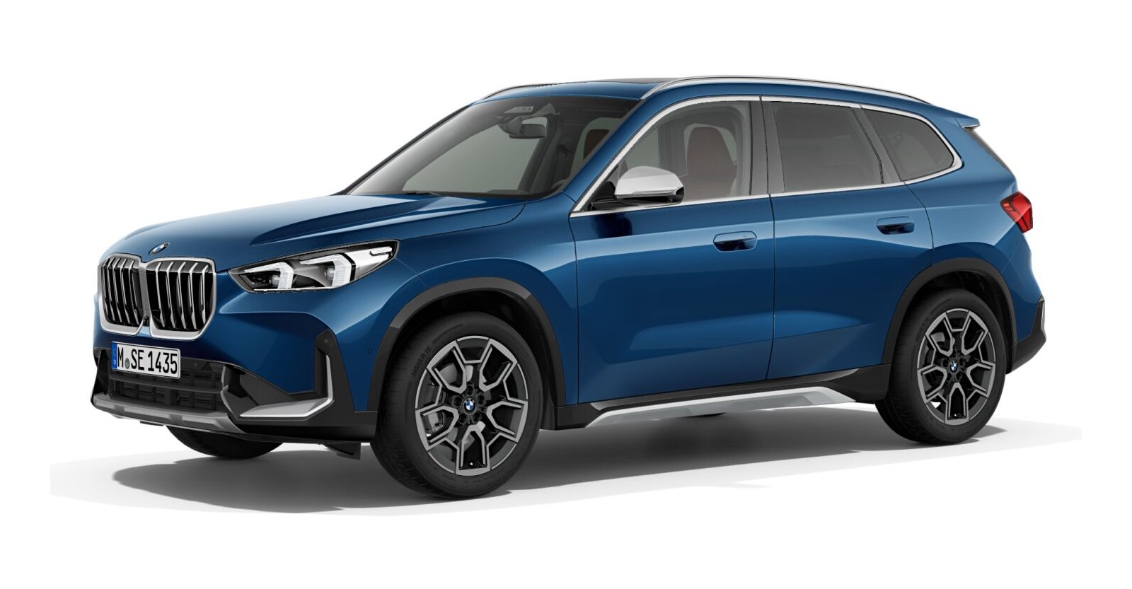 BMW BMW X in Blau von vorne