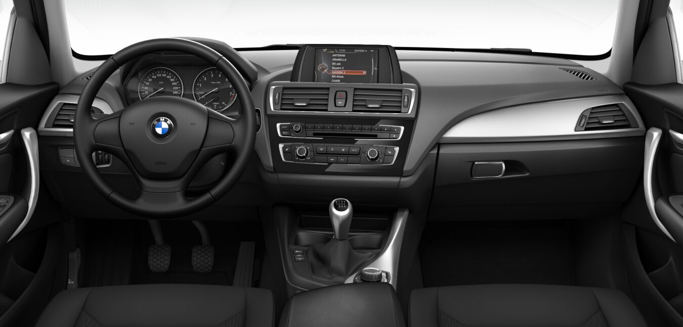 BMW BMW 1er im Innenraum von vorne BMW BMW 1er im Innenraum von vorne