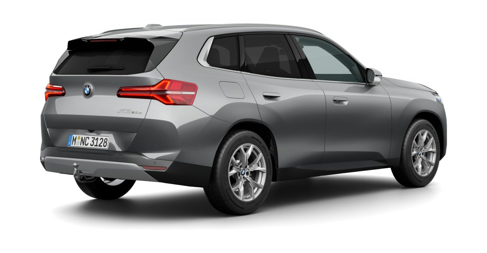 BMW BMW X in Grau von hinten BMW BMW X in Grau von hinten