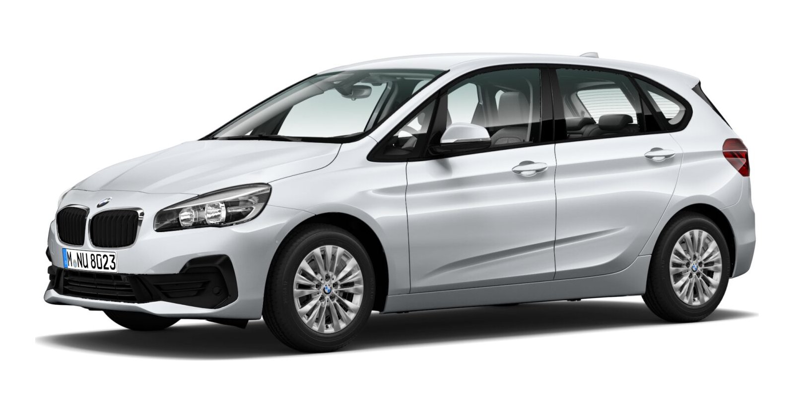 BMW BMW 2er in Silber von vorne