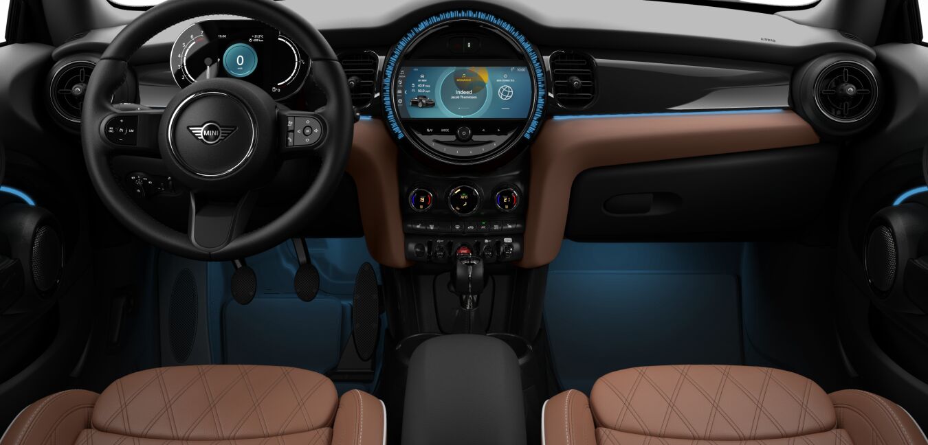 MINI MINI Cabrio im Innenraum von vorne