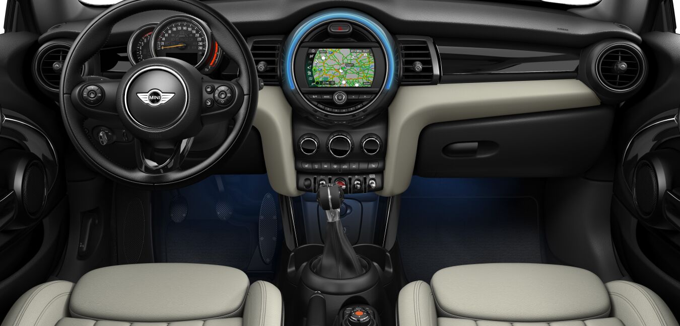 MINI MINI Cabrio im Innenraum von vorne