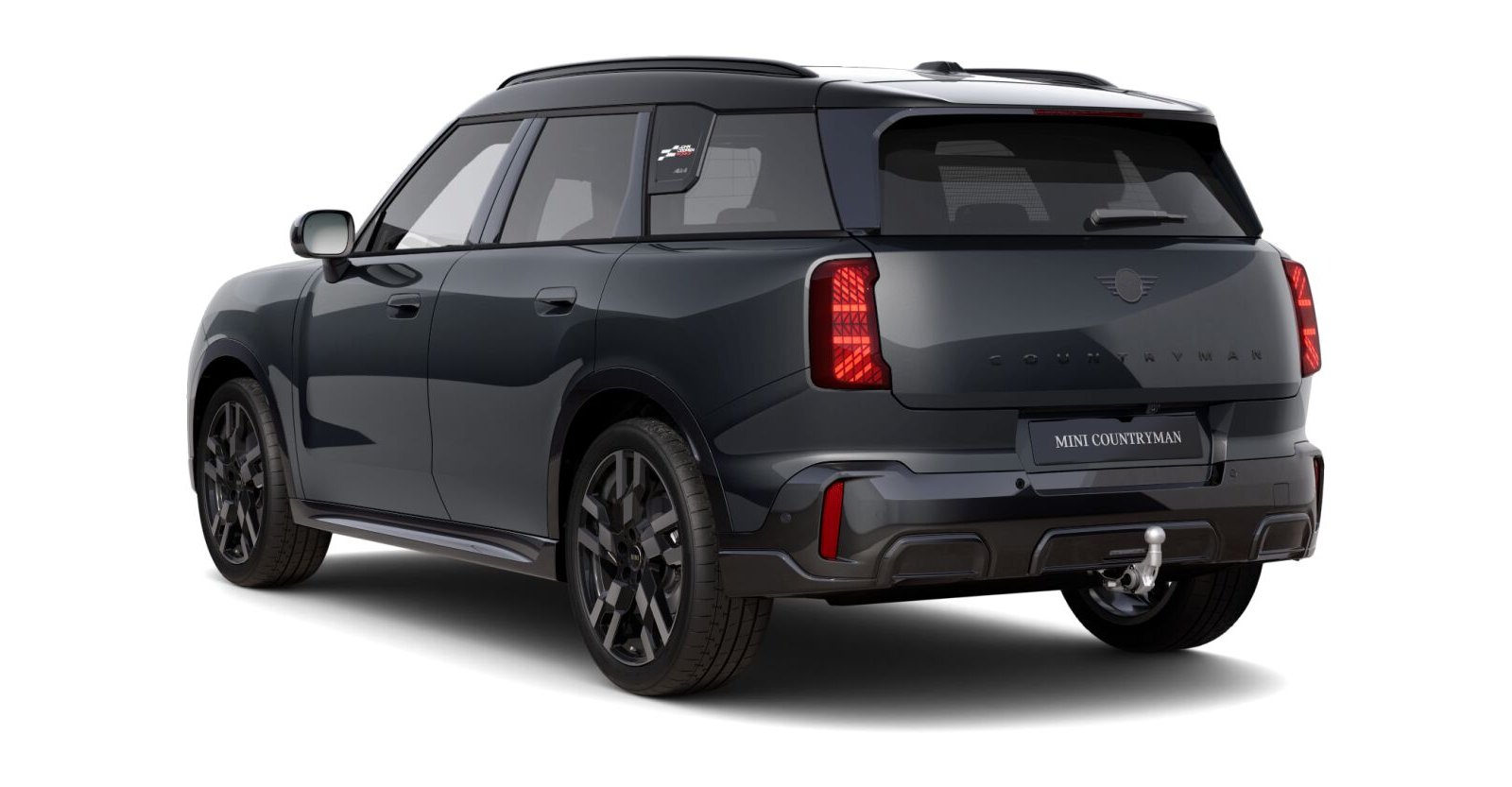 MINI MINI Countryman in Grau von hinten
