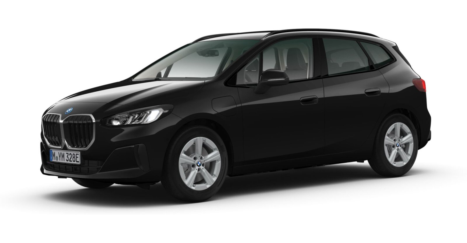 BMW BMW 2er in Schwarz von vorne