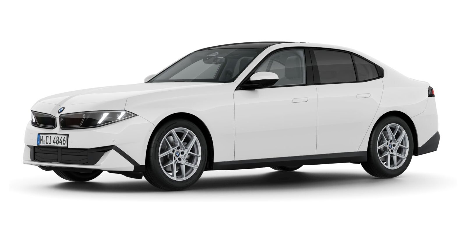 BMW BMW 3er in Weiß von vorne