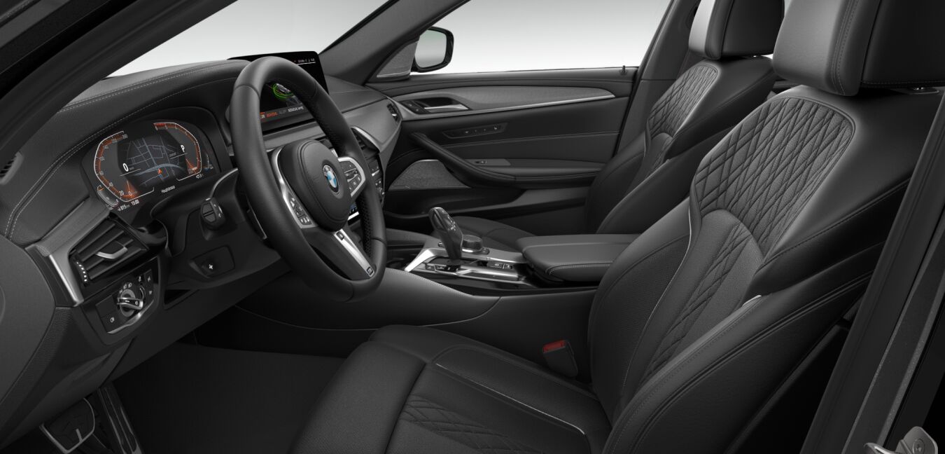 BMW BMW 5er im Innenraum seitlich