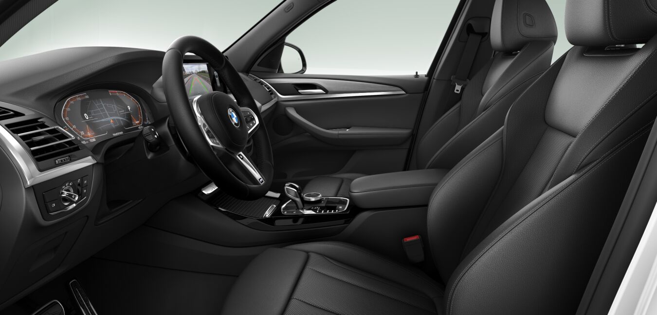 BMW BMW X im Innenraum seitlich