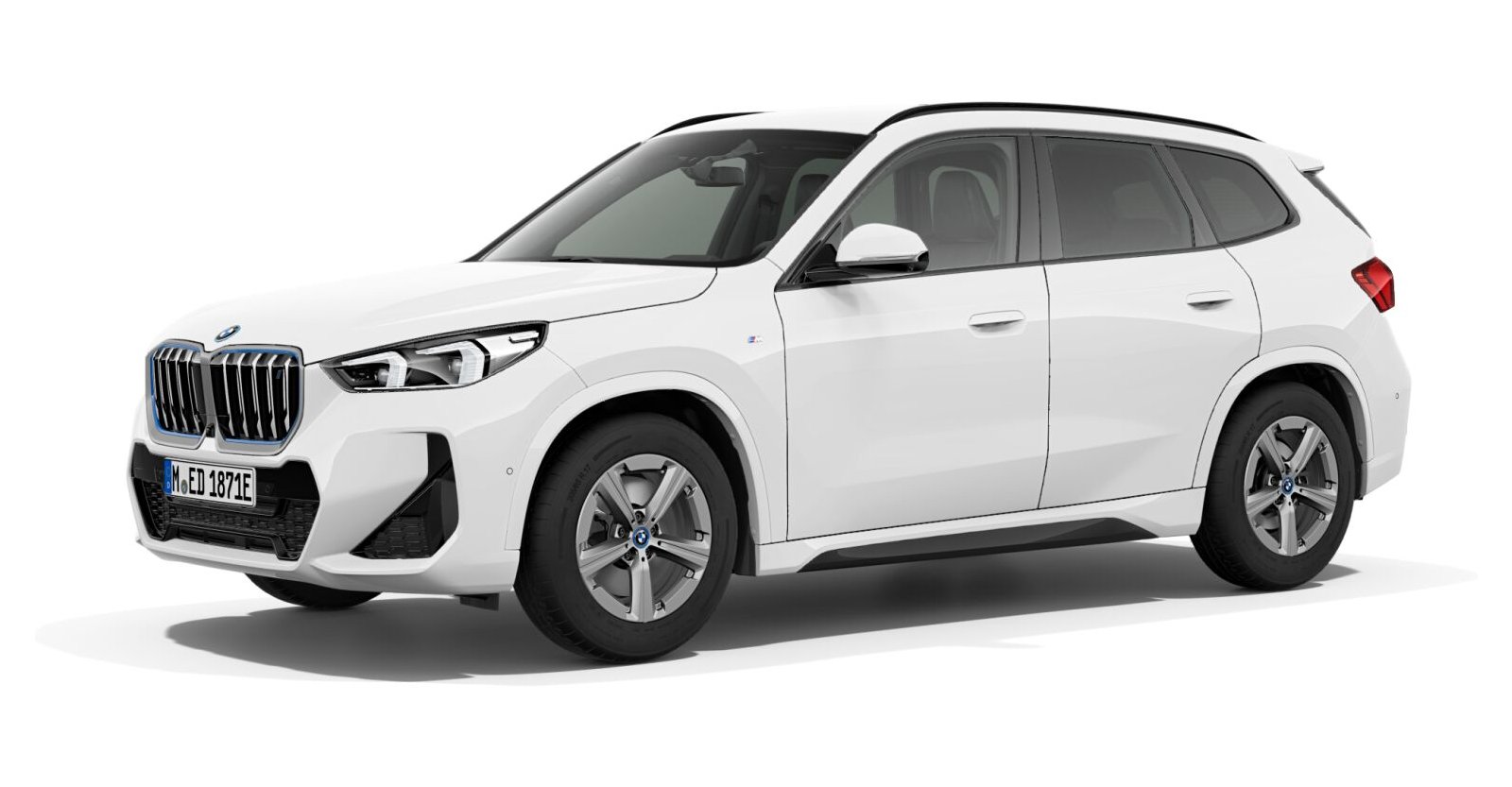 BMW BMW I in Weiß von vorne BMW BMW I in Weiß von vorne