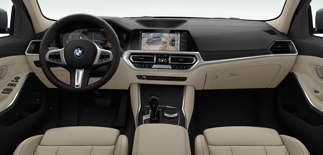 BMW BMW 3er im Innenraum von vorne BMW BMW 3er im Innenraum von vorne
