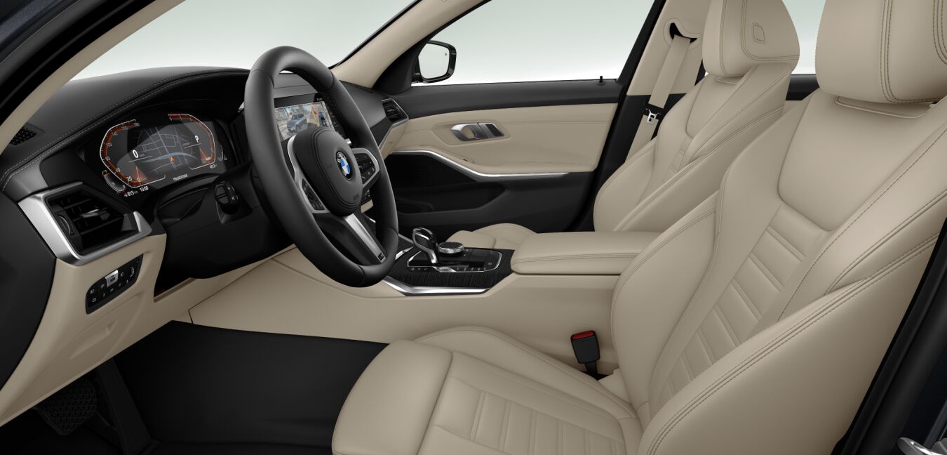 BMW BMW 3er im Innenraum seitlich BMW BMW 3er im Innenraum seitlich
