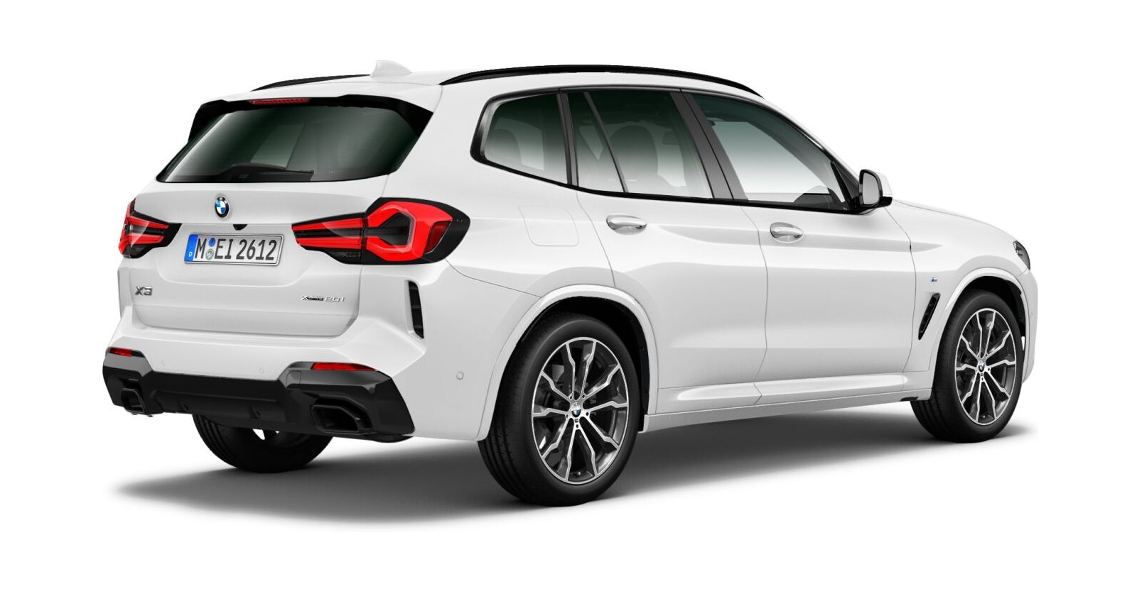 BMW BMW X in Weiß von hinten