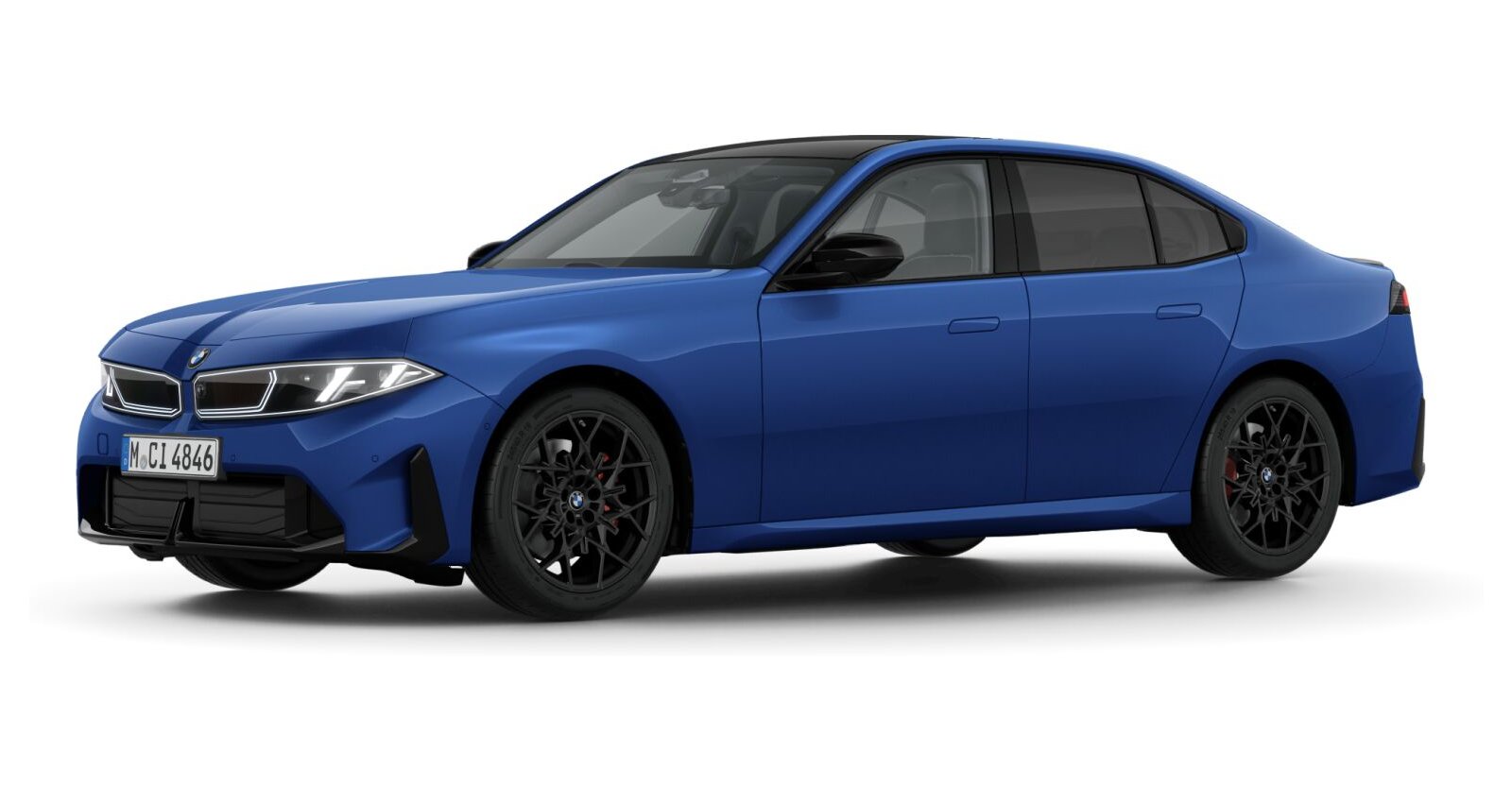 BMW BMW 3er in Blau von vorne