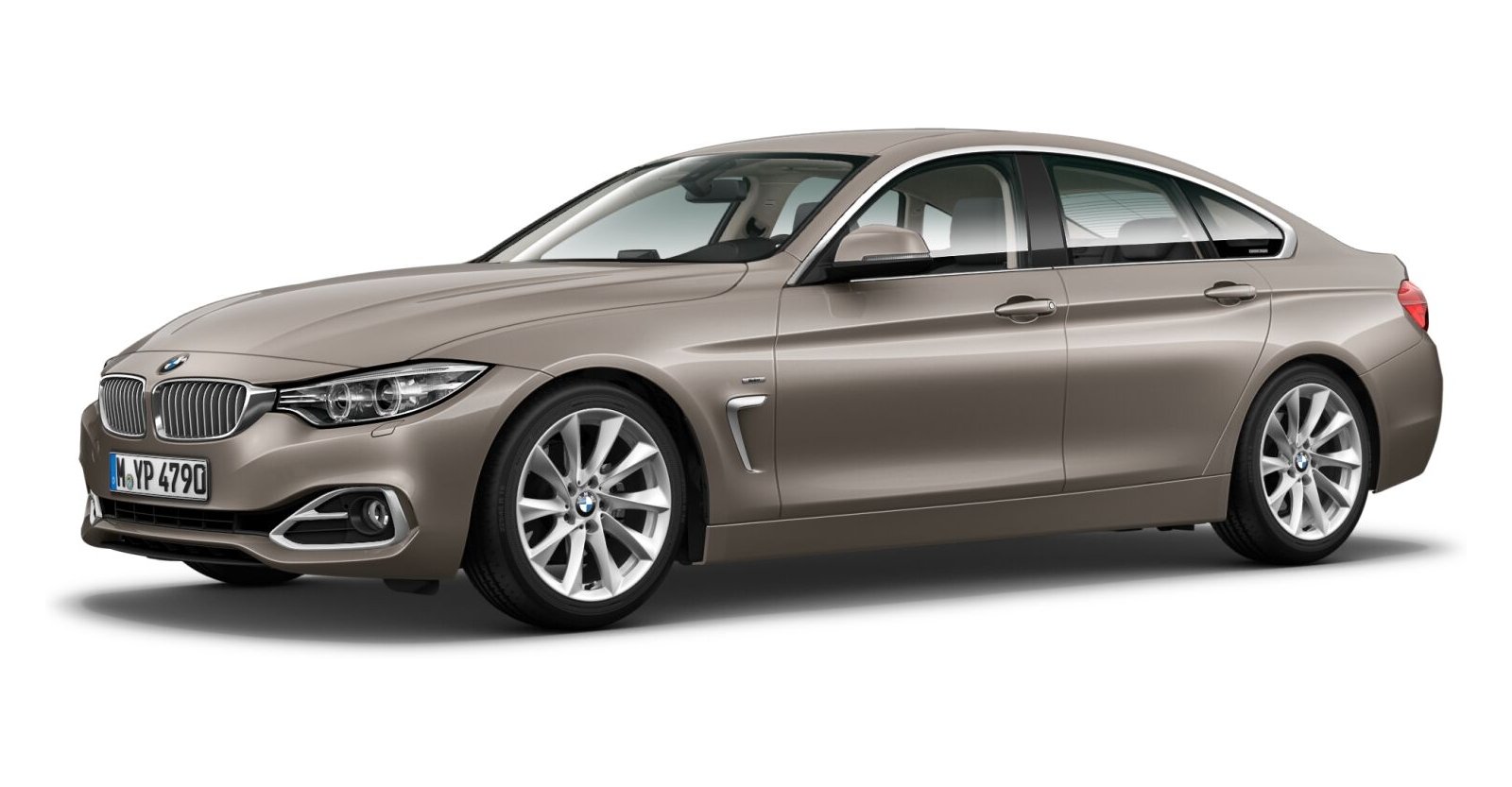 BMW BMW 4er in Beige von vorne BMW BMW 4er in Beige von vorne