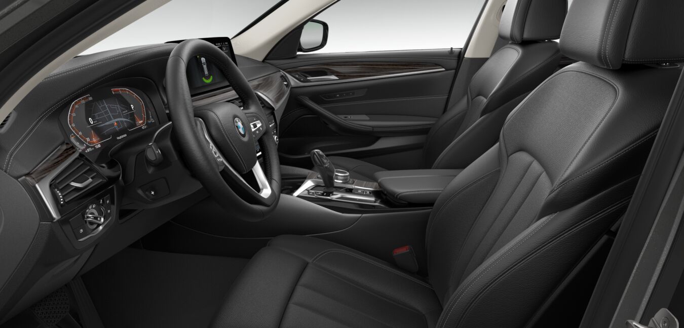 BMW BMW 5er im Innenraum seitlich