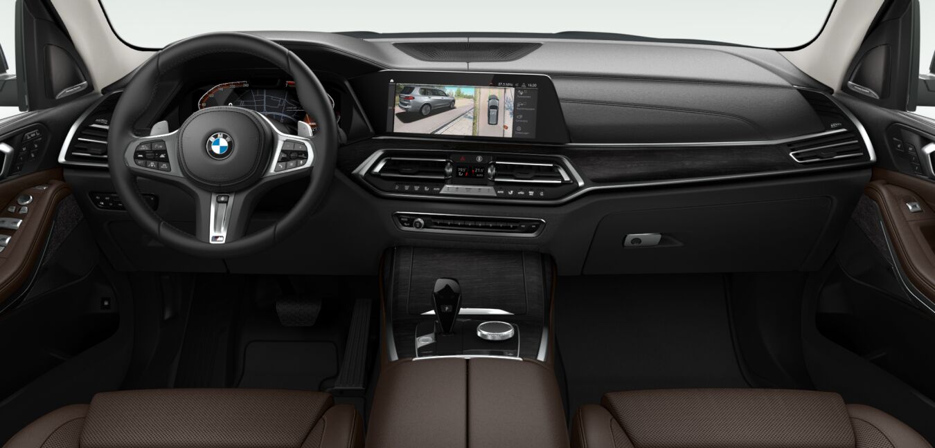 BMW BMW X im Innenraum von vorne