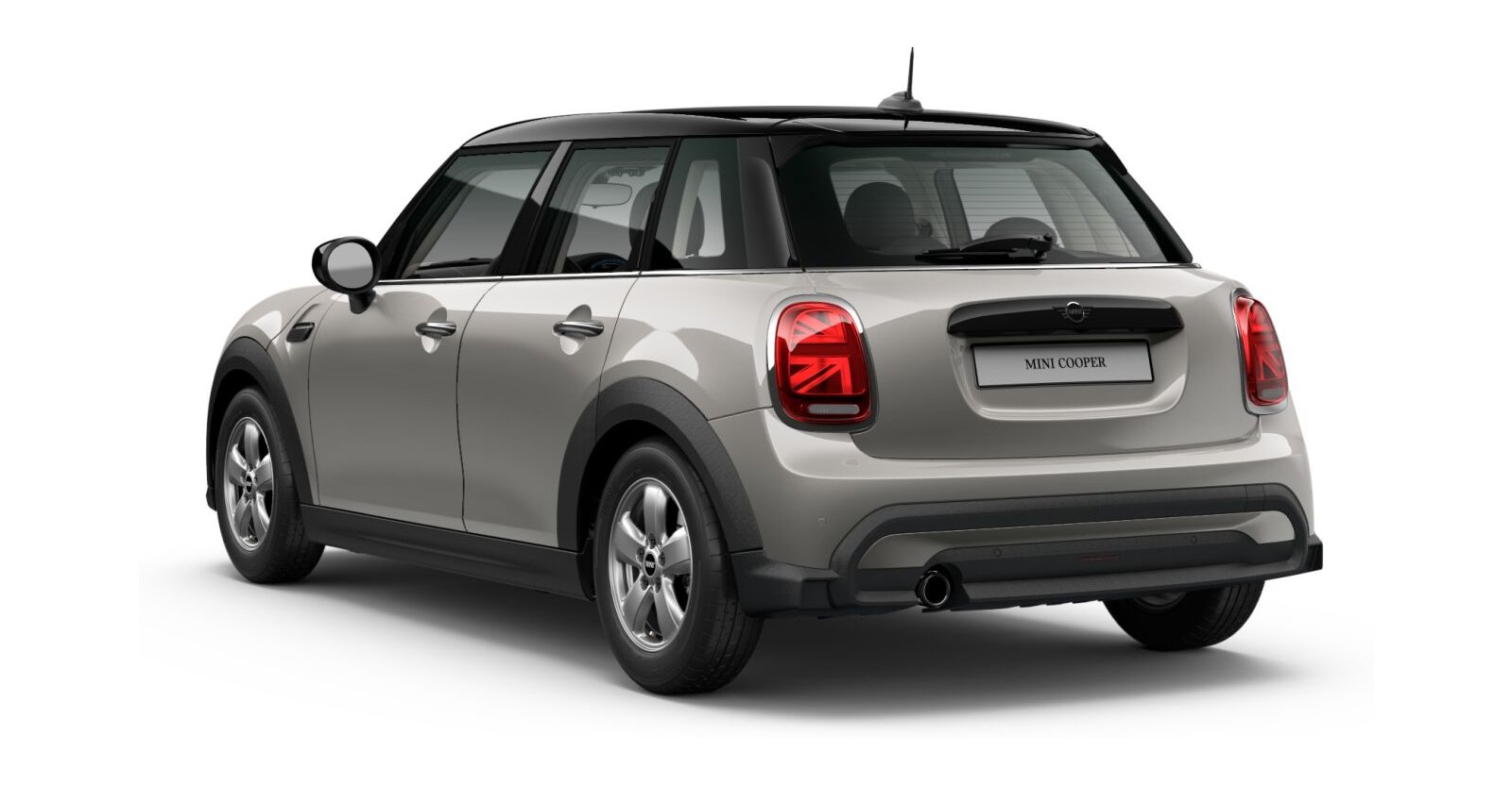MINI MINI 5-Türer in Silber von hinten MINI MINI 5-Türer in Silber von hinten
