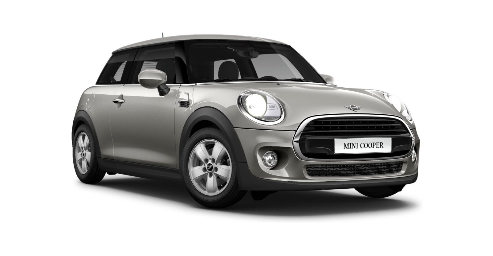 MINI MINI 3-Türer in Silber von vorne MINI MINI 3-Türer in Silber von vorne