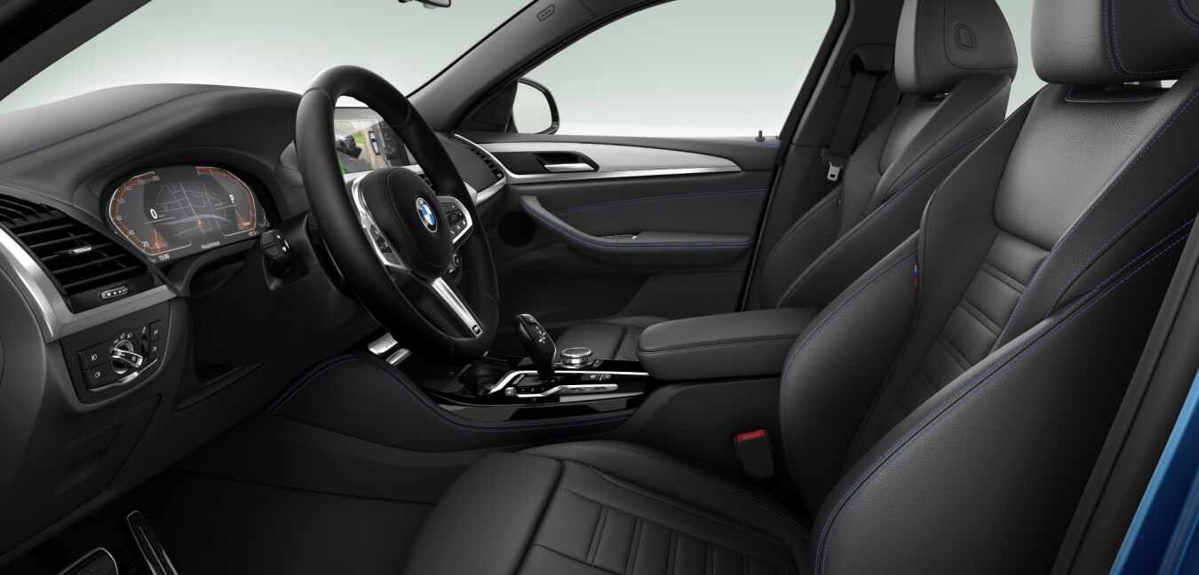 BMW BMW X im Innenraum seitlich