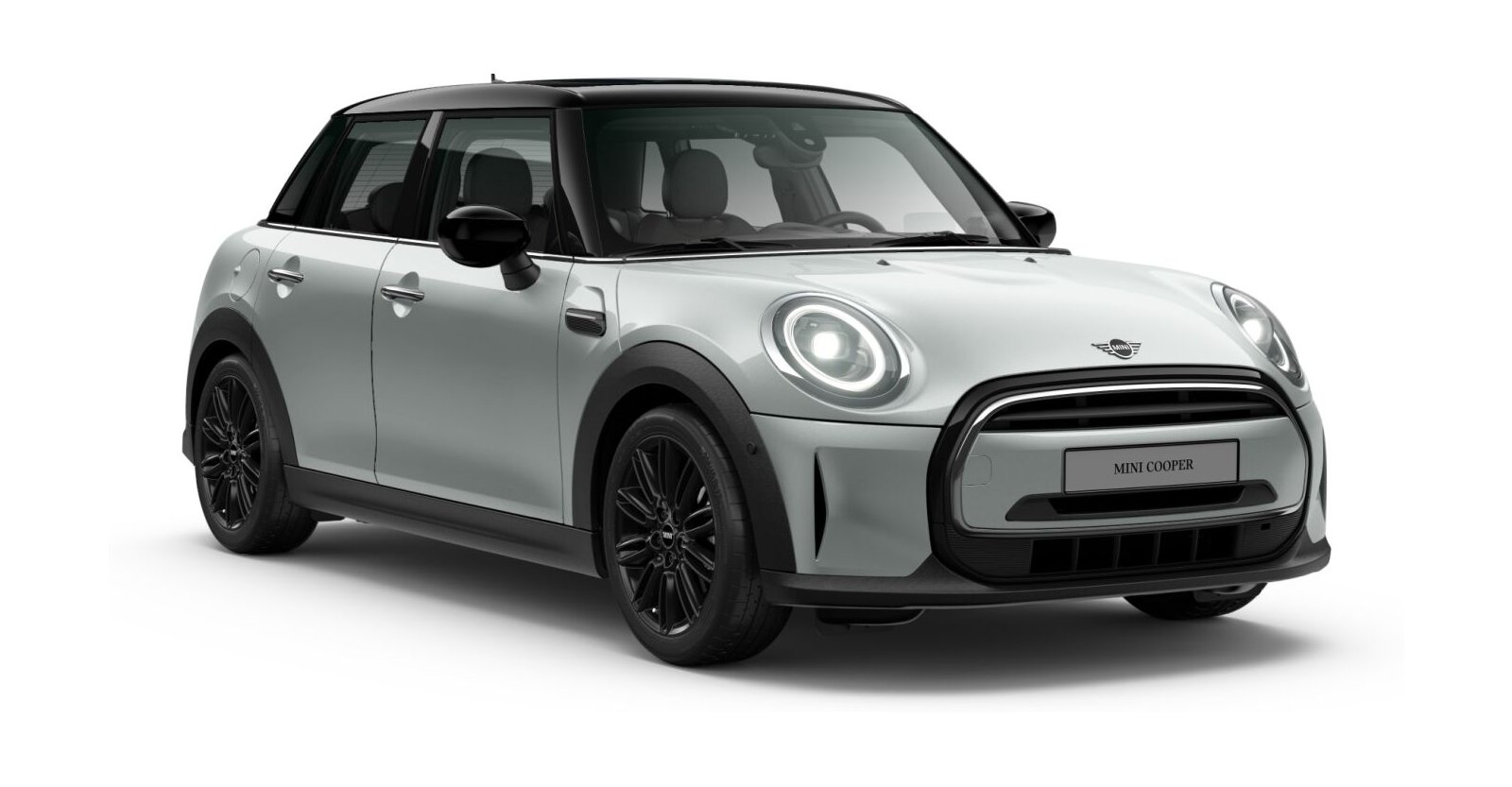 MINI MINI 5-Türer in Silber von vorne