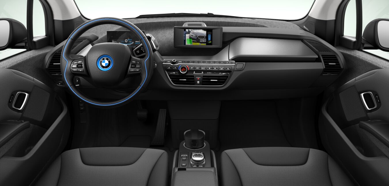 BMW BMW I im Innenraum von vorne
