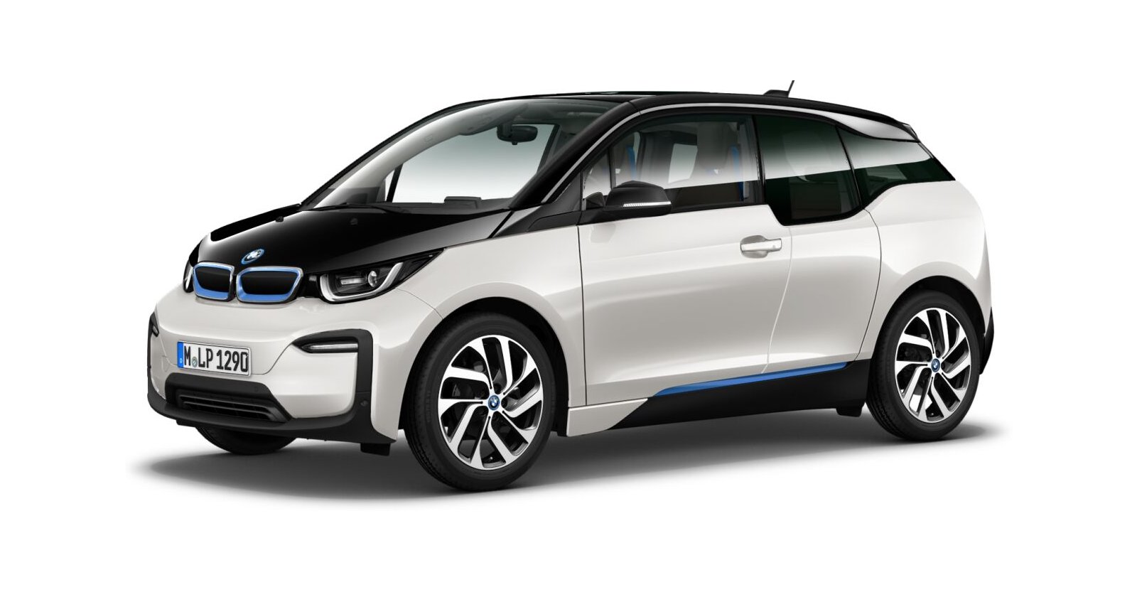 BMW BMW I in Weiß von vorne