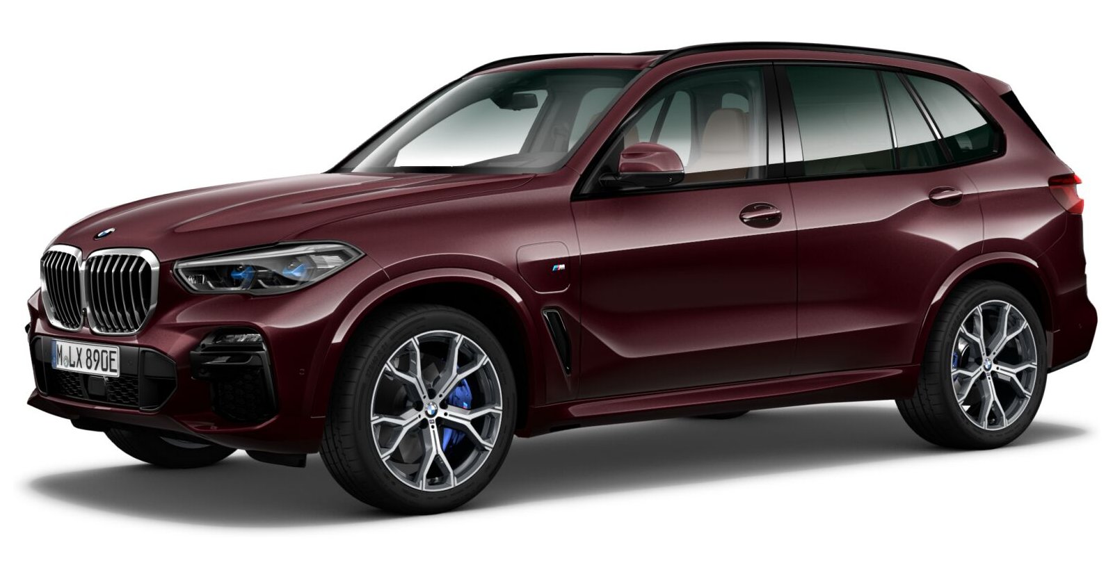 BMW BMW X in Rot von vorne