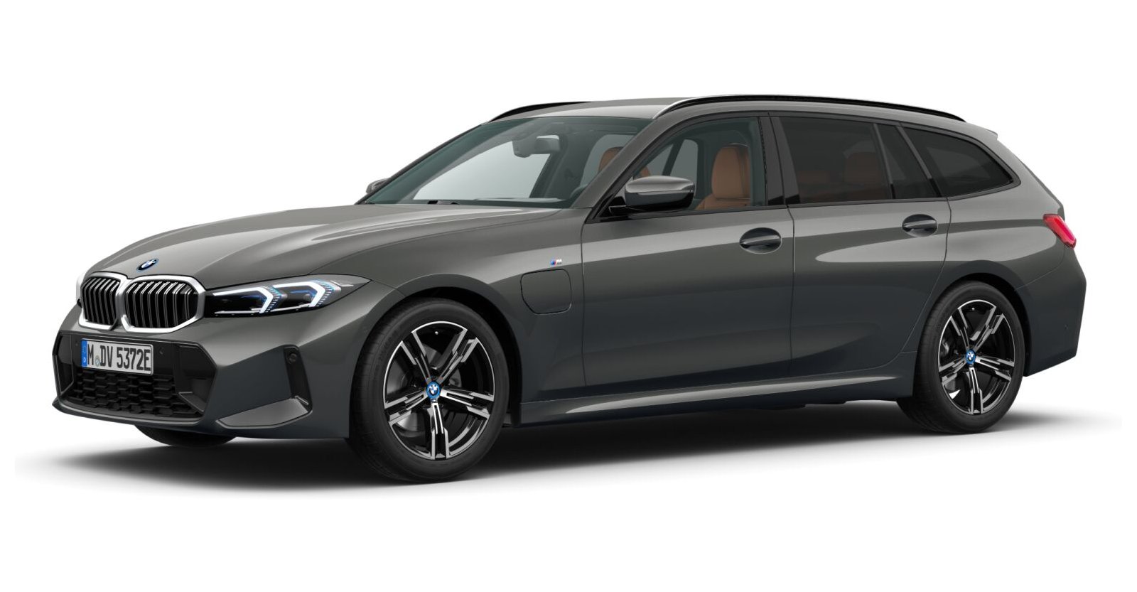 BMW BMW 3er in Grau von vorne