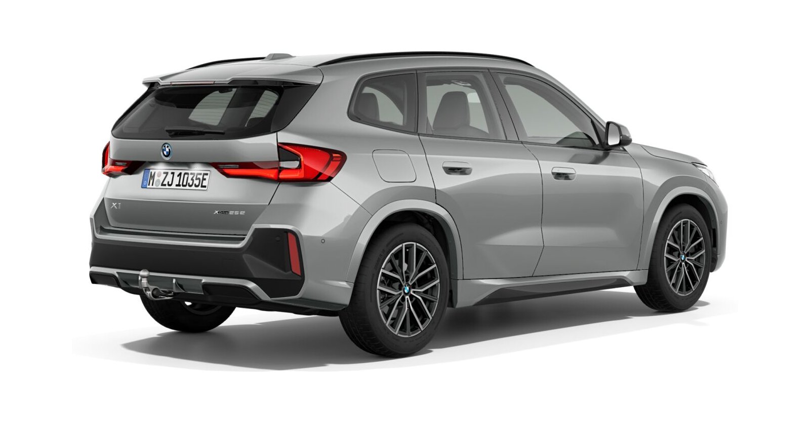 BMW BMW X in Grau von hinten