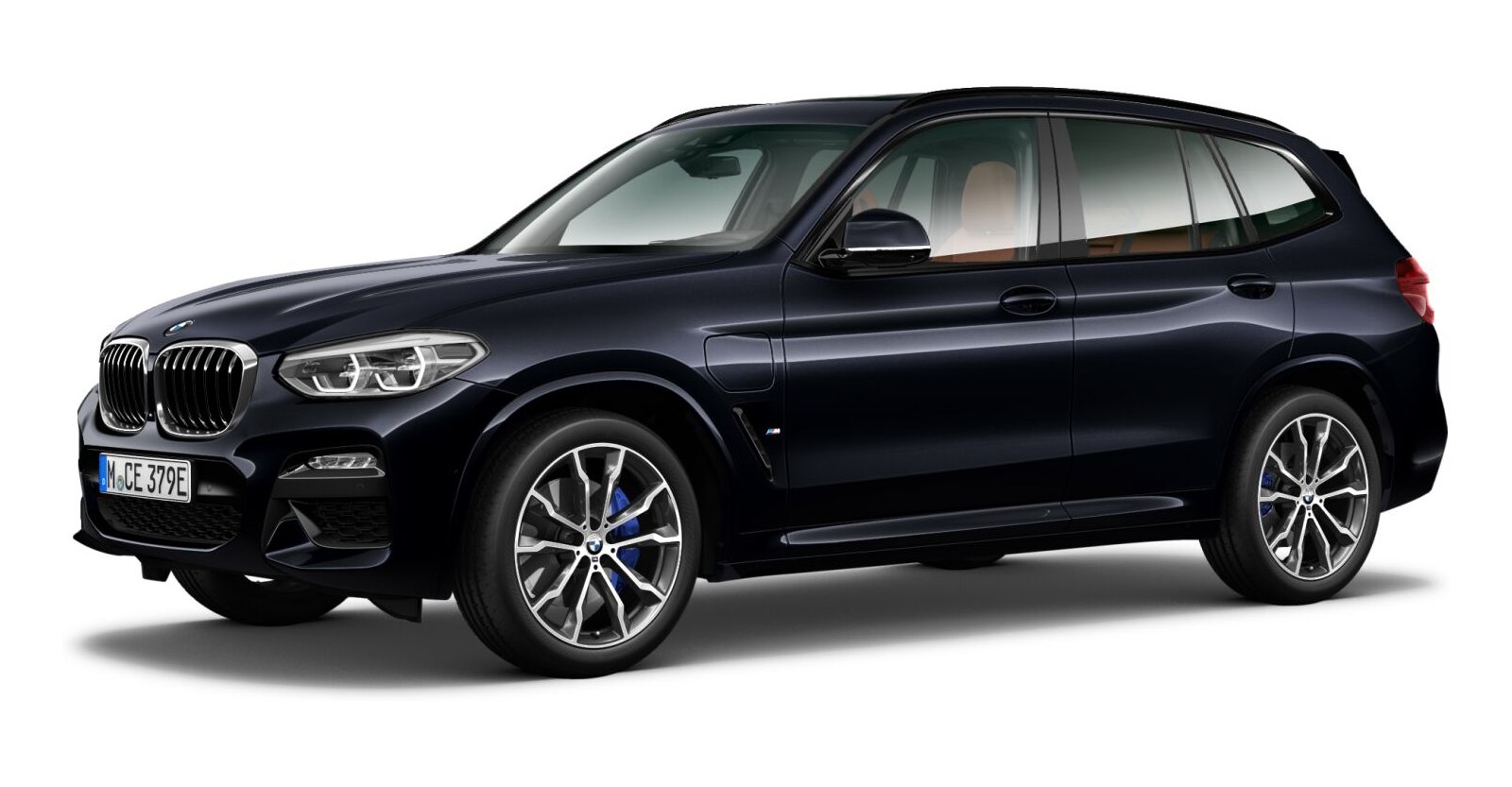 BMW BMW X in Schwarz von vorne