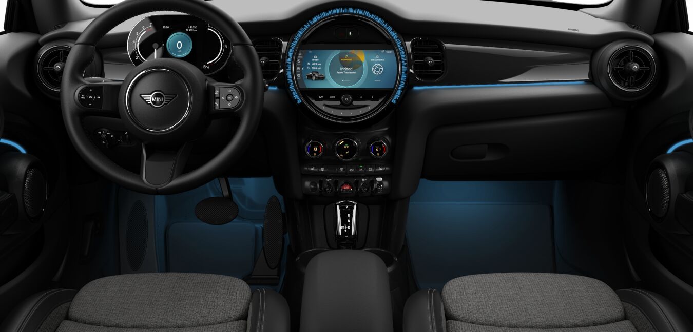 MINI MINI Cabrio im Innenraum von vorne