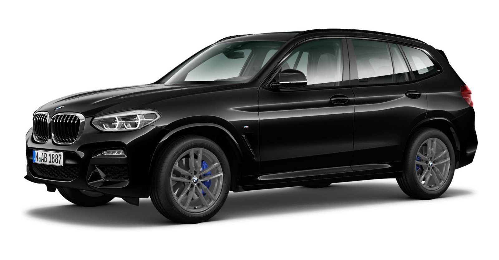 BMW BMW X in Schwarz von vorne BMW BMW X in Schwarz von vorne