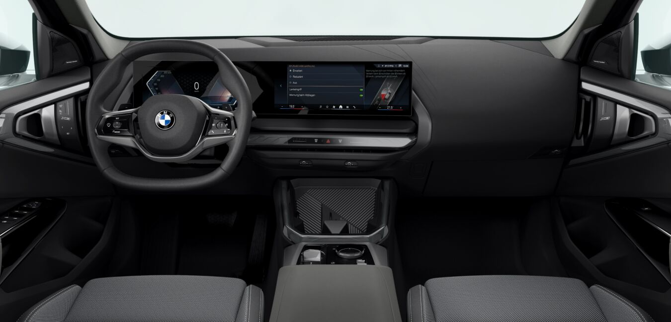 BMW BMW X im Innenraum von vorne