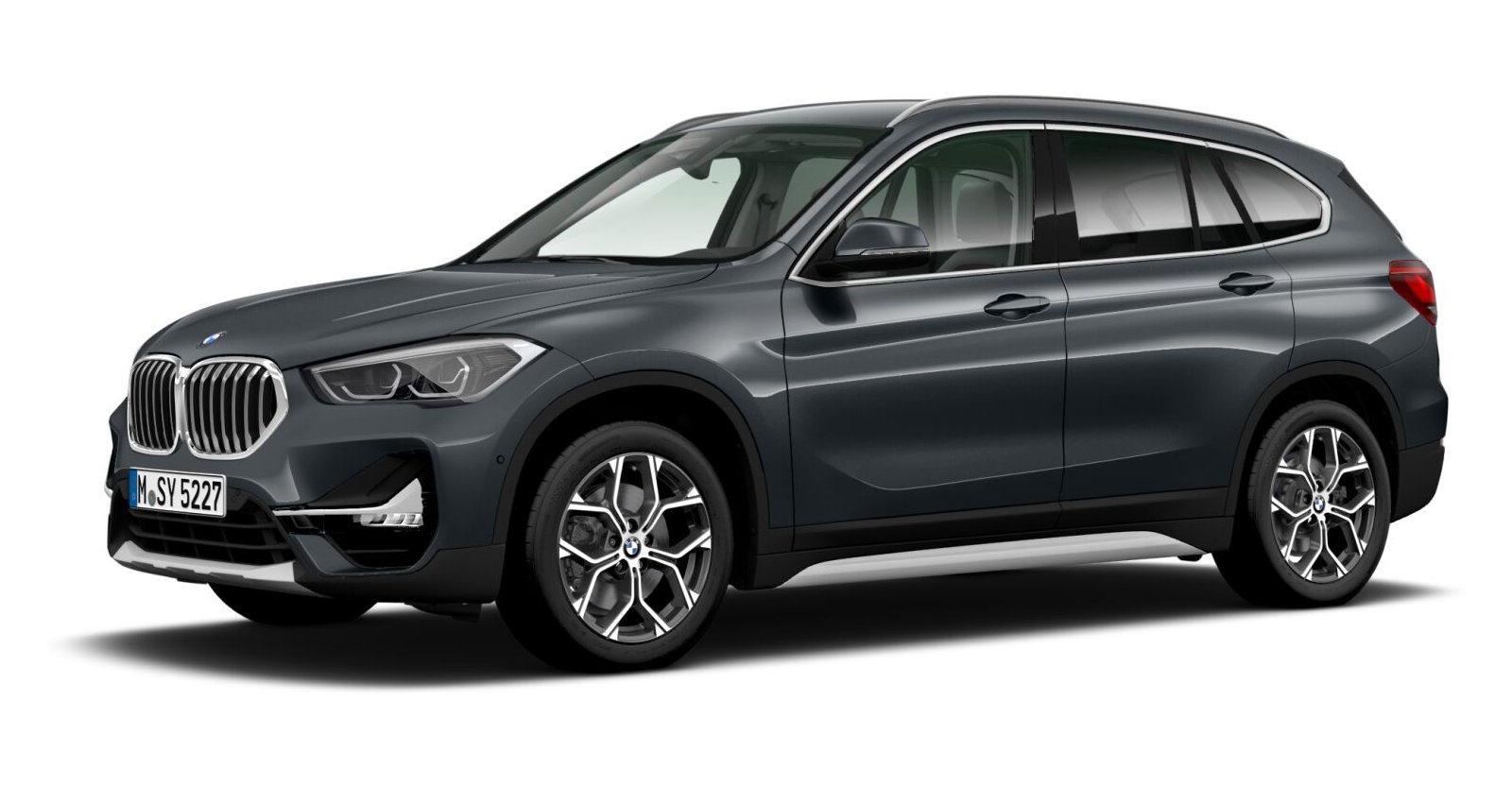 BMW BMW X in Grau von vorne