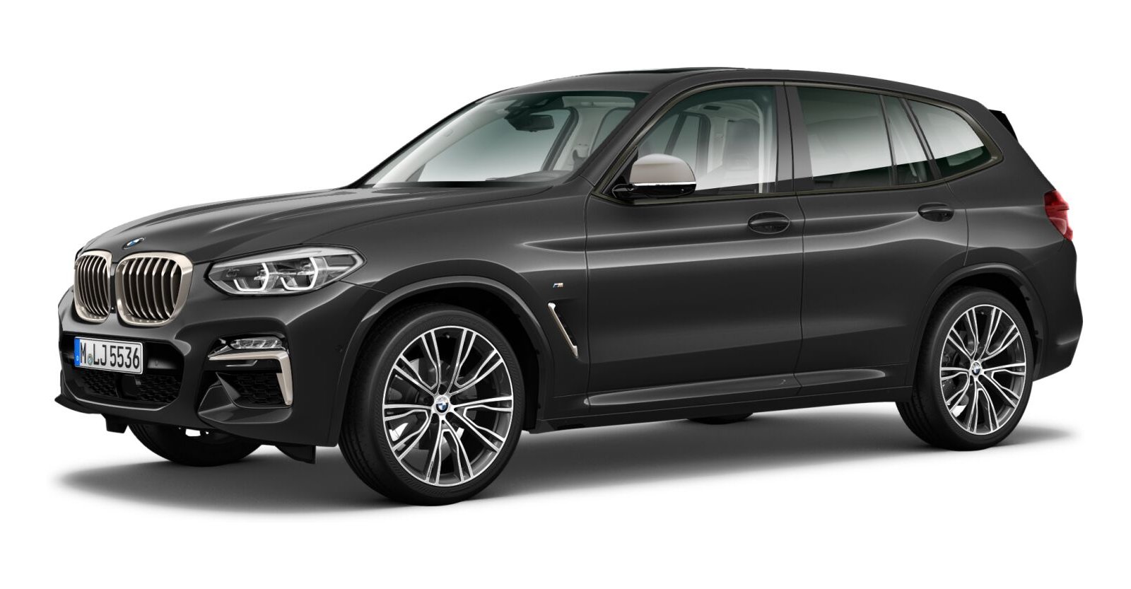 BMW BMW X in Grau von vorne BMW BMW X in Grau von vorne
