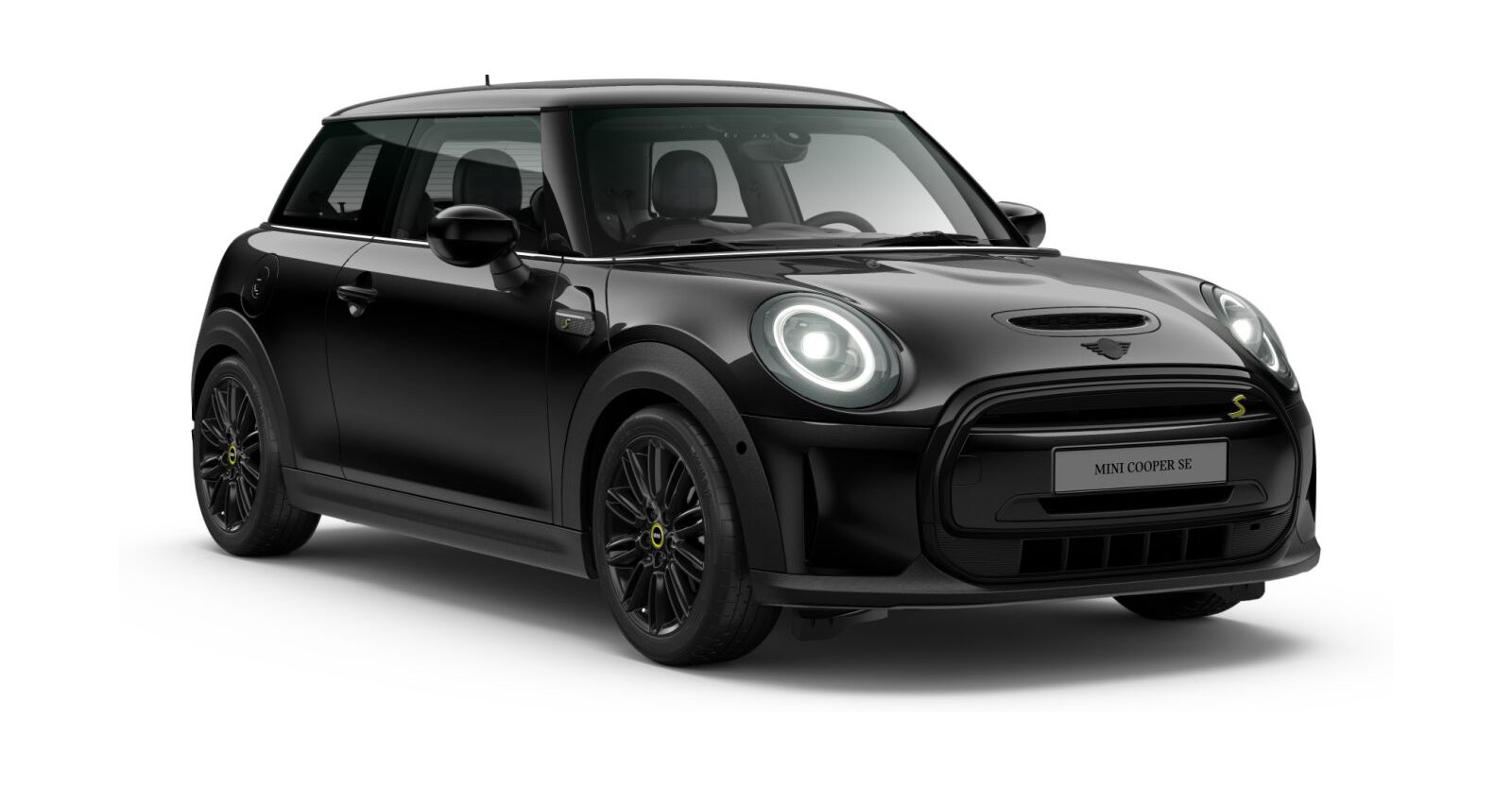 MINI MINI 3-Türer in Schwarz von vorne