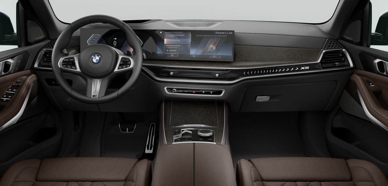 BMW BMW X im Innenraum von vorne