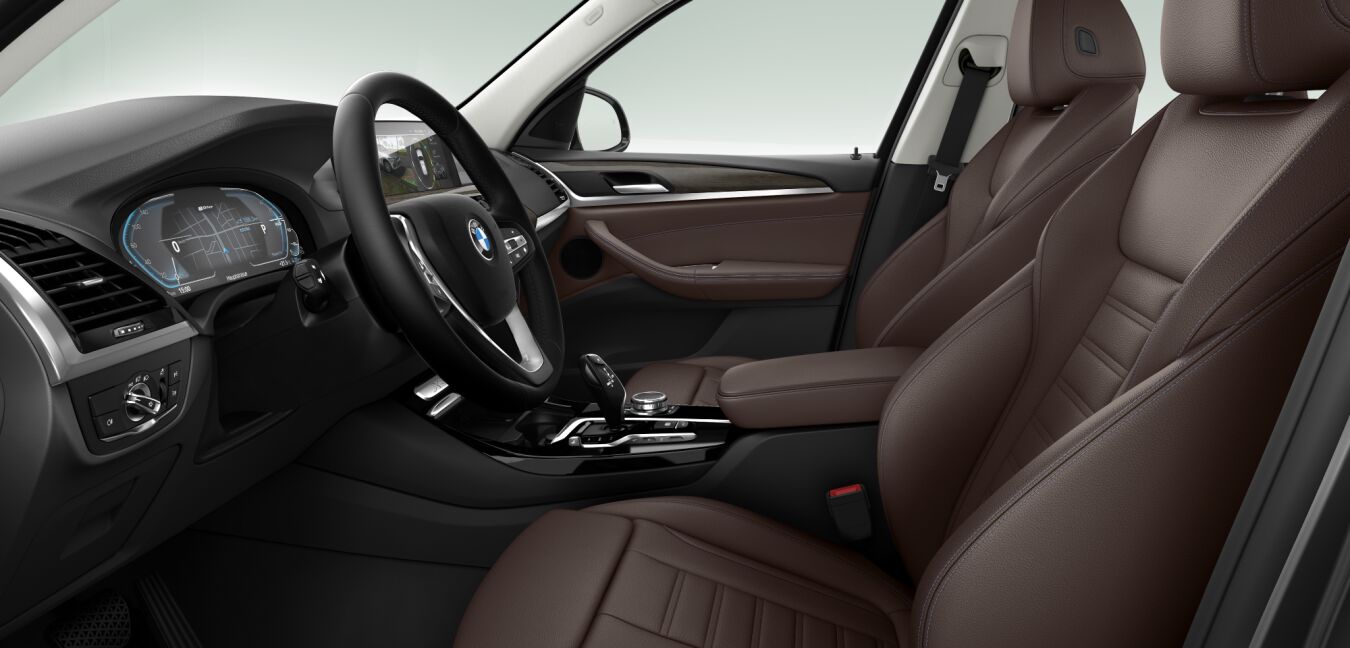 BMW BMW X im Innenraum seitlich