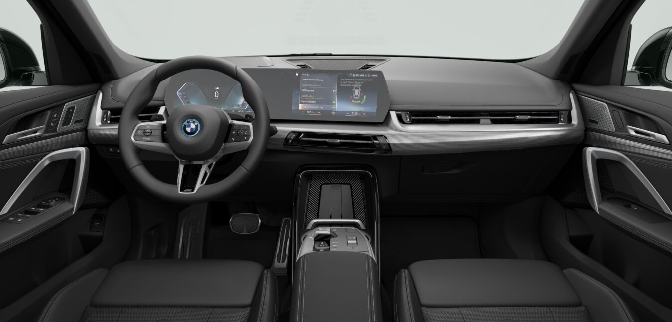 BMW BMW X im Innenraum von vorne