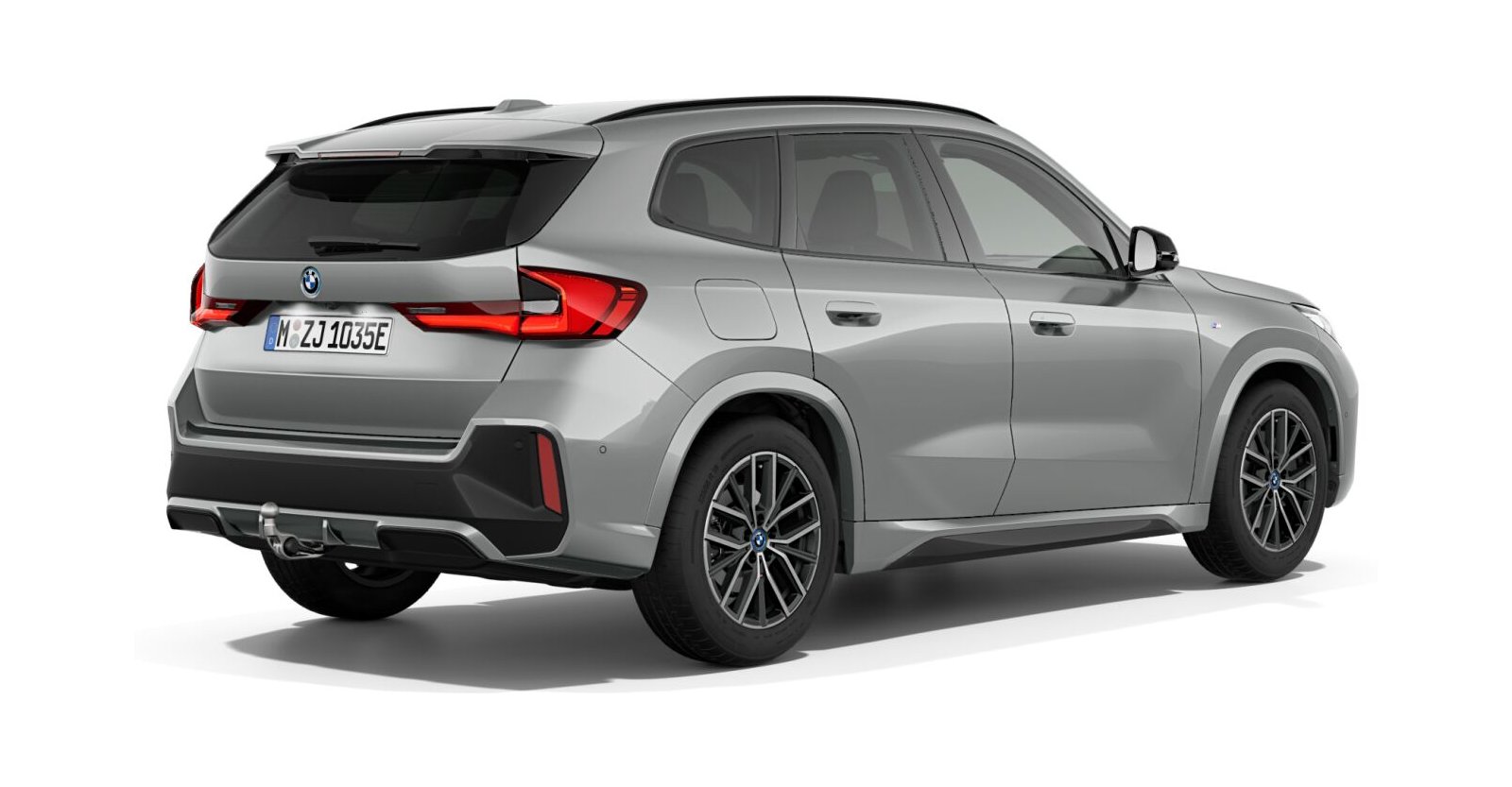 BMW BMW X in Grau von hinten