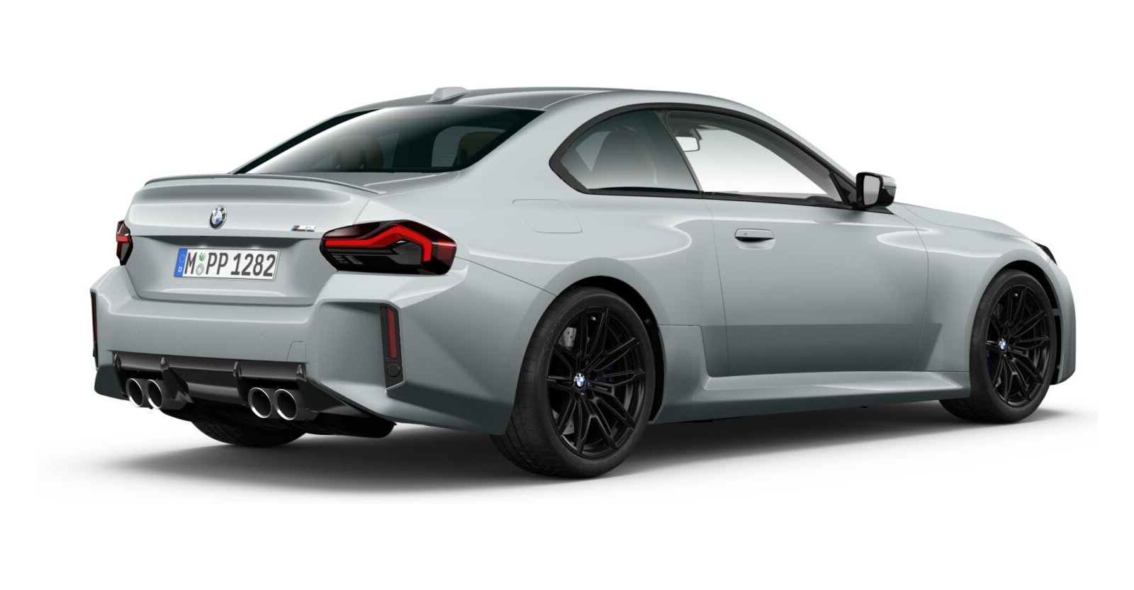 BMW BMW M in Grau von hinten