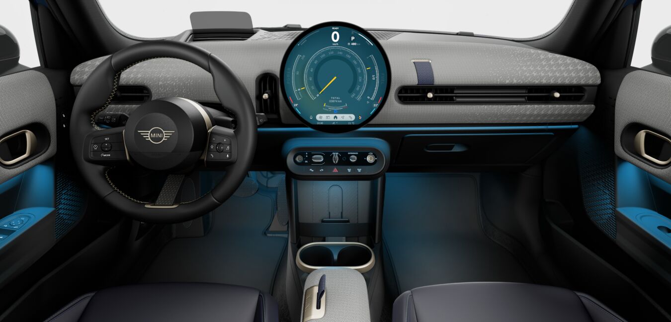 MINI MINI 3-Türer im Innenraum von vorne