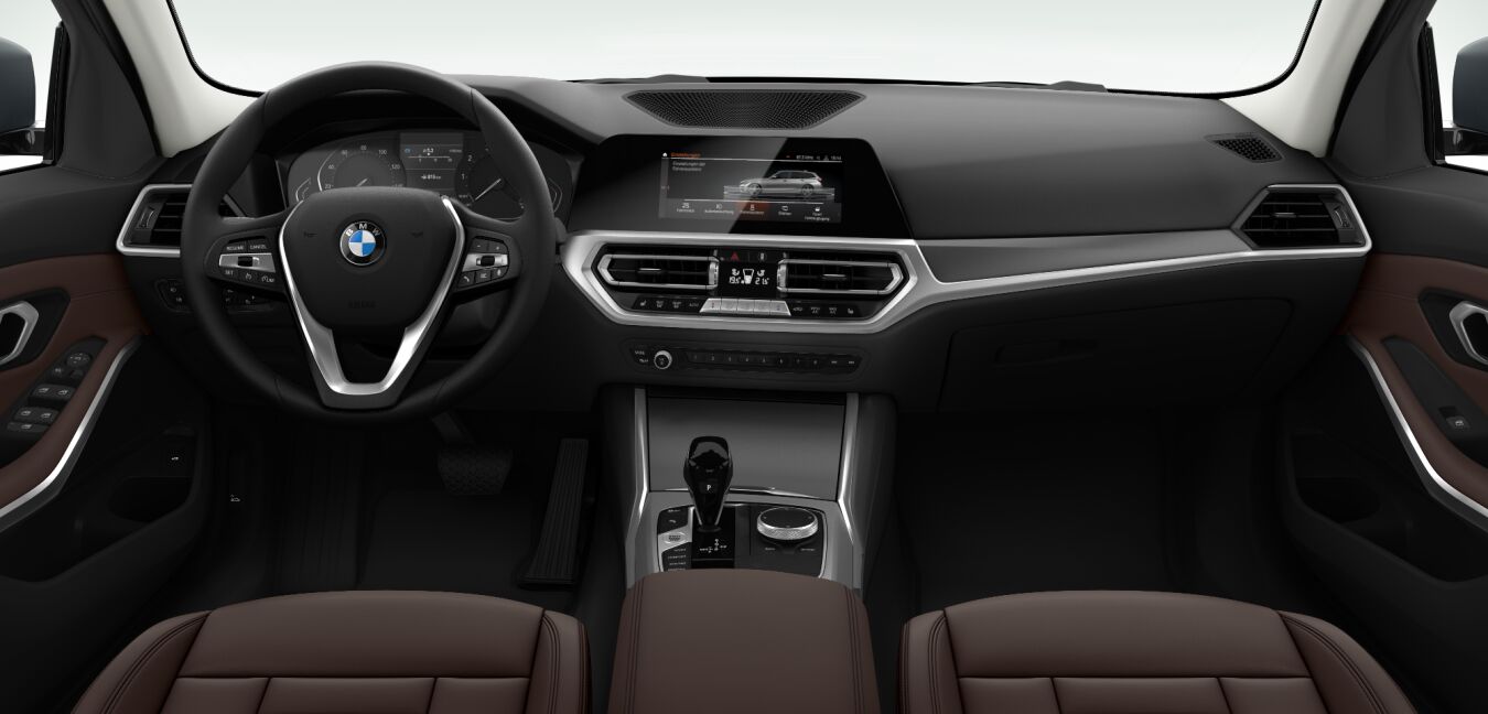 BMW BMW 3er im Innenraum von vorne BMW BMW 3er im Innenraum von vorne